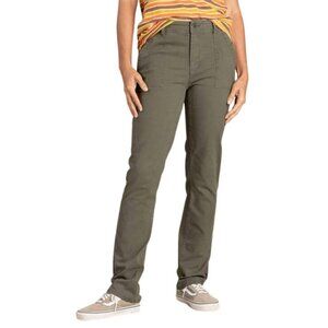 Toad & Co Women's Earthworks Pants 12 Beetle Green (Worn Once)